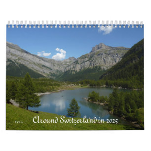 Calendrier autour de la Suisse en 2025