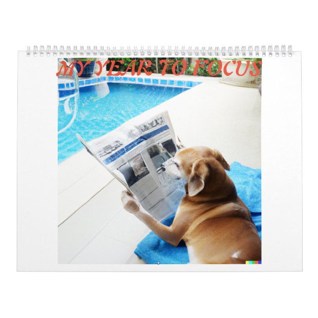 Calendrier avec images de chien (Protection)