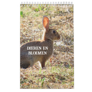 Calendrier avec images de la nature