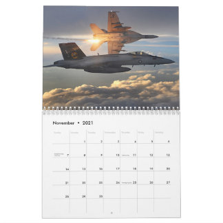 Calendrier Avion militaire