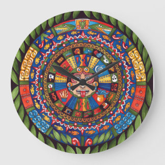 Calendrier Aztec Grande horloge murale