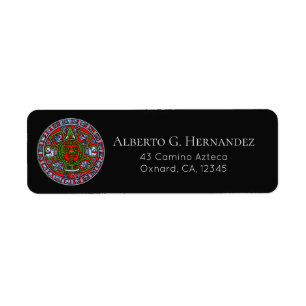 Calendrier aztèque mexicain rétro Sunstone Hispani
