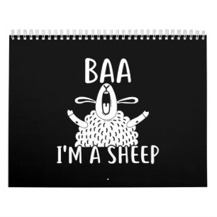 Calendrier Baa Je suis un mouton   Propriétaire du mouton pré