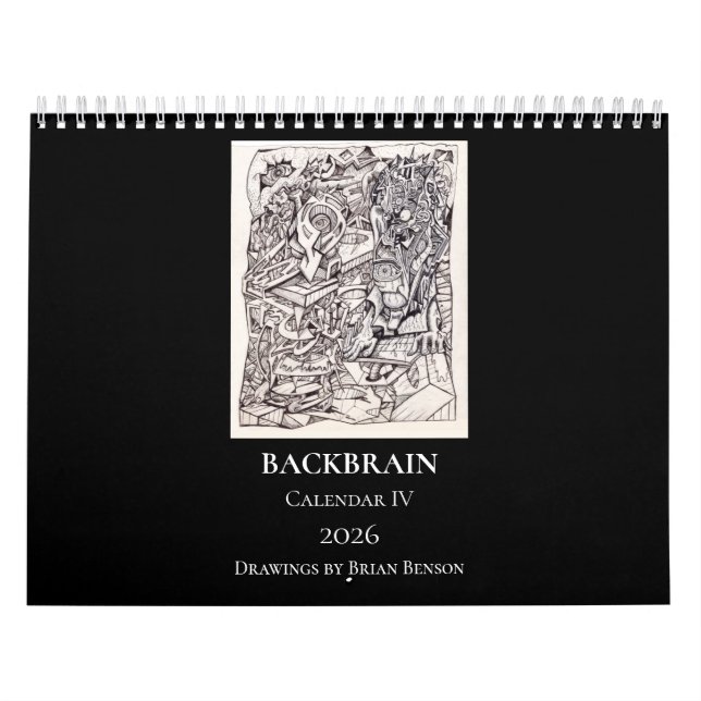 Calendrier Backbrain Calendar IV 2026 Double-page (Protection)
