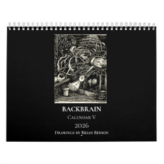 Calendrier Backbrain Calendar V, 2026, Double Page, Medium