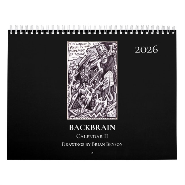 Calendrier Backbrain II 2026 (Protection)