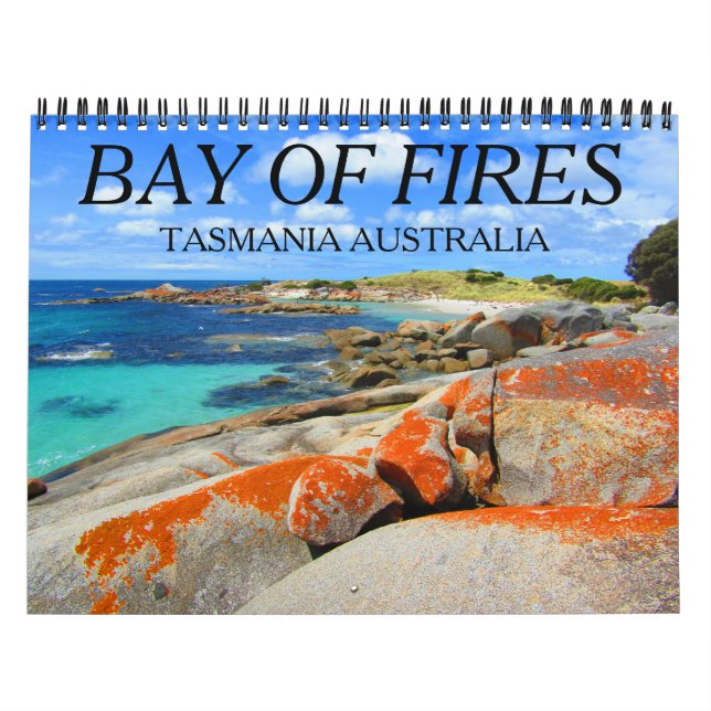 Calendrier baie des feux tasmania 2025 (Protection)