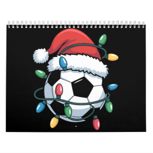 Calendrier Ballon de football de Noël Sports Joueur de footba