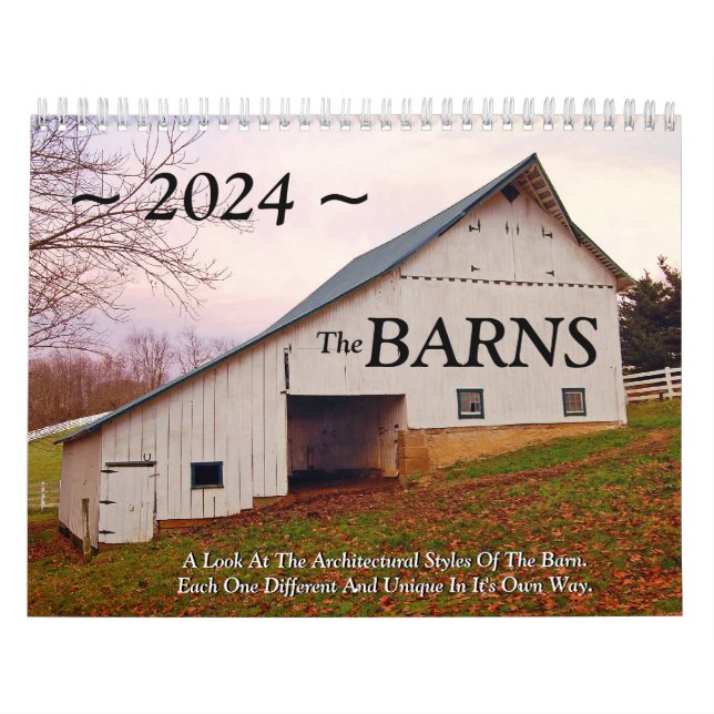 Calendrier Barnes 2024 (Protection)
