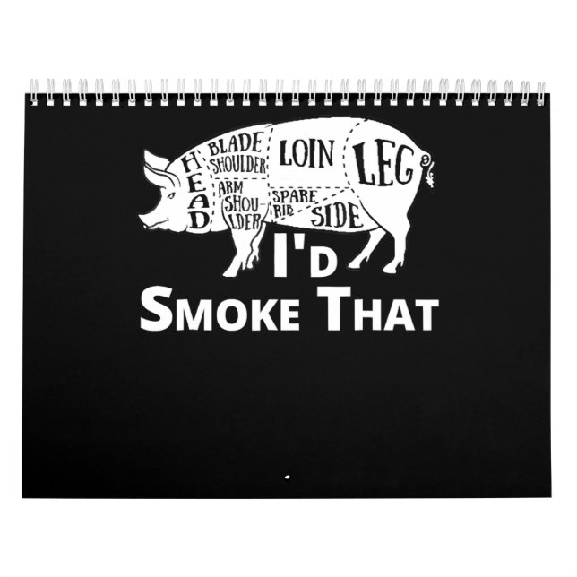 Calendrier BBQ | BBQ Grill Cochon Porc Id Fumer Que Cadeaux H (Protection)