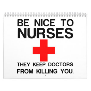 CALENDRIER BE NICE TO NURSES