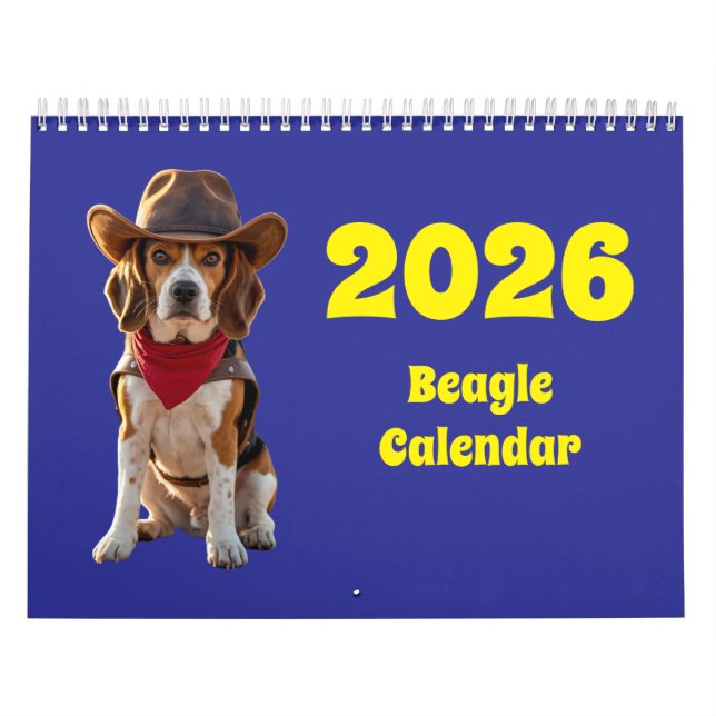 Calendrier Beagle Calendar (Protection)