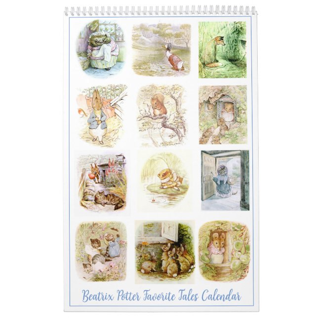 Calendrier Beatrix Potter (Protection)