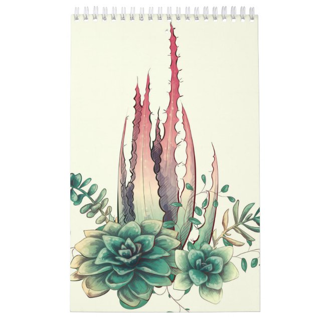 Calendrier Beau Cactus (Protection)