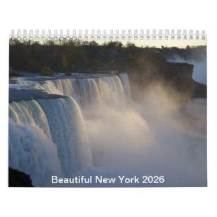 Calendrier Beau New York 2026
