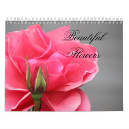 Calendrier Beautiful Flowers