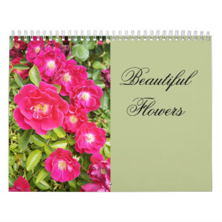 Calendrier Beautiful Flowers Floral Calendar