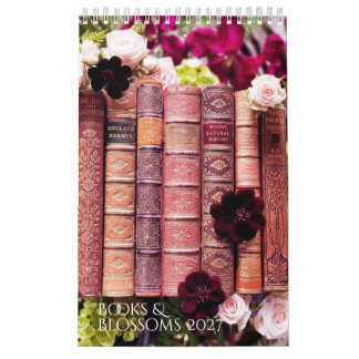 Calendrier Beaux Vieux Livres & Fleurs - Amoureux de Livres 2