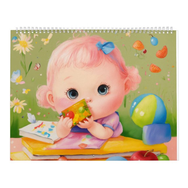 Calendrier bébé 2025 (Protection)