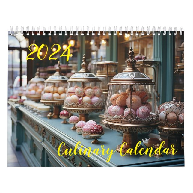 Calendrier Belle confiserie. 2024 (Protection)