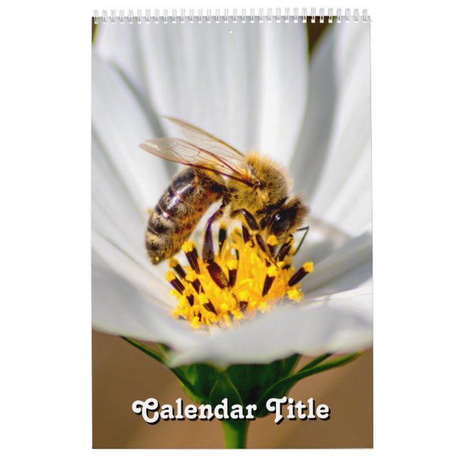 Calendrier Belles fleurs et citations de motivation calendrie (Protection)