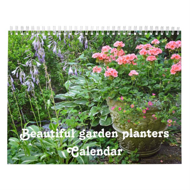 Calendrier Belles jardinières (Protection)