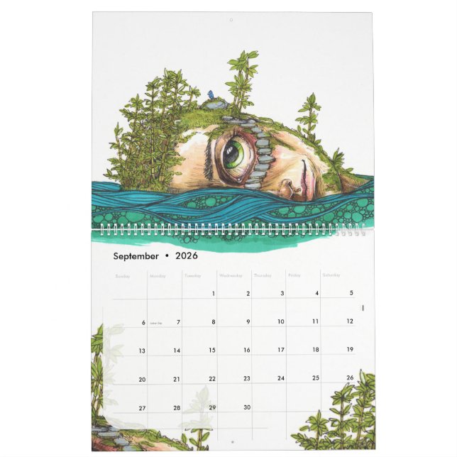 Calendrier Ben Geiger Art 2025 (Sep 2026)