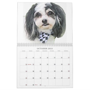 Calendrier Best of K-Cee Cute Zuchon Chien 2023-2024 Calendri