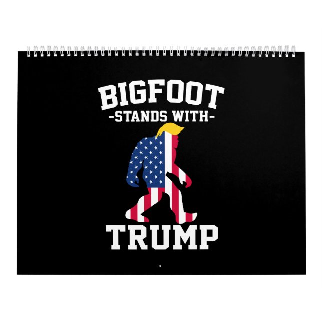 Calendrier Bigfoot Se Déplace Avec Les Élections Trump De 202 (Protection)