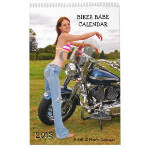 Calendrier Biker Babe 2015