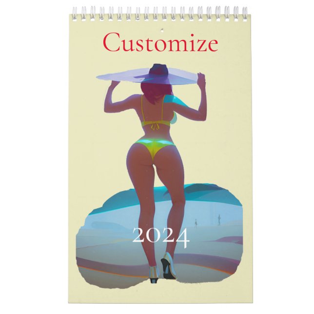Calendrier Bikini Booty Beach Girl Thunder_Cove (Protection)