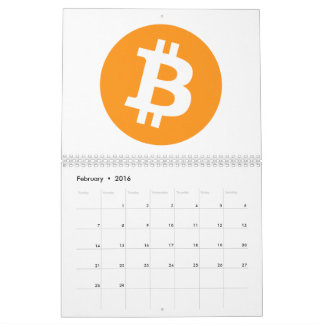 Calendrier Bitcoin - BTC - Crypto