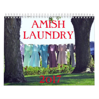 CALENDRIER BLANCHISSERIE AMISH 2017