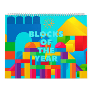 Calendrier Blocs De L'Année