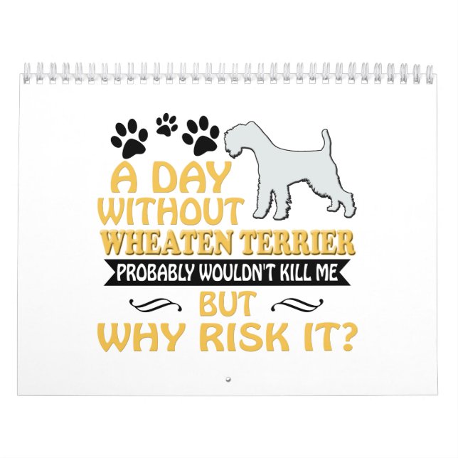 Calendrier blond comme les blés 2019 de Terrier (Protection)