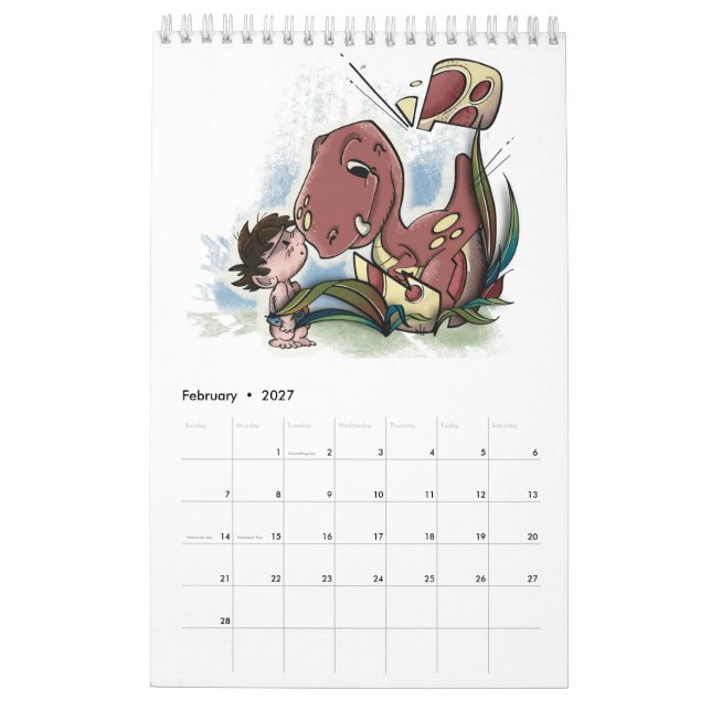 CALENDRIER BONK!  (Feb 2027)