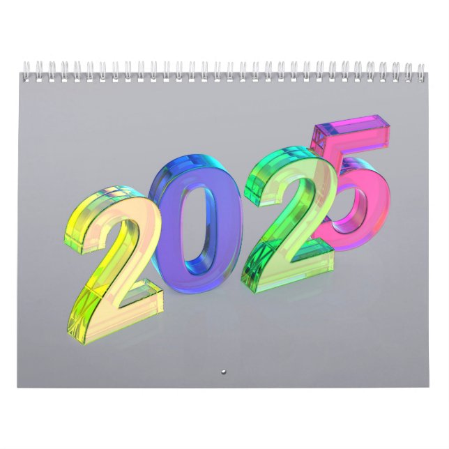 Calendrier Bonne année 2025 (Protection)