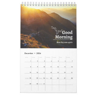 Calendrier Bonne nature matinale