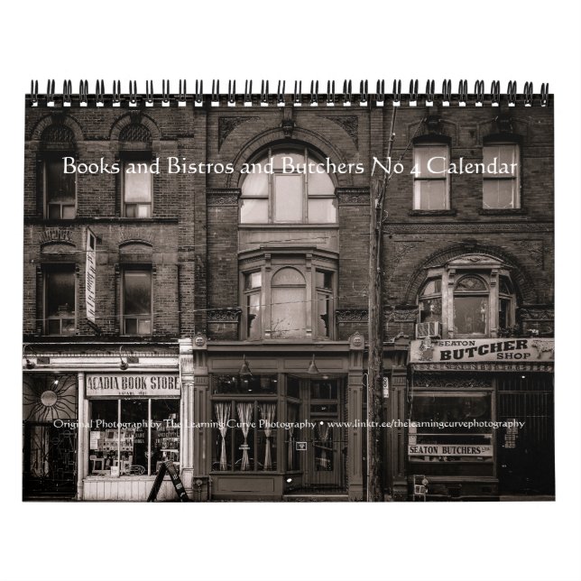 Calendrier Books and Bistros and Butchers No 4 (Protection)