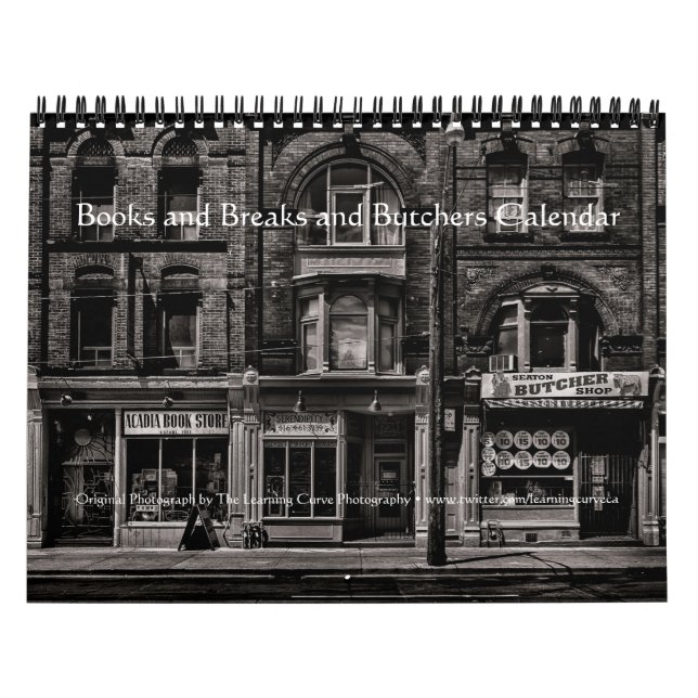 Calendrier Books and Breaks and Butchers (Protection)