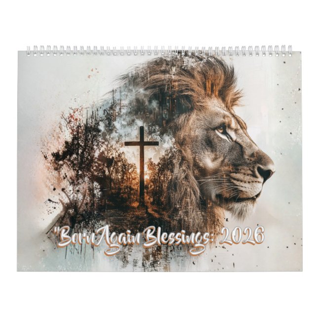 Calendrier Born Again Blessing 2026 Calendar (Protection)