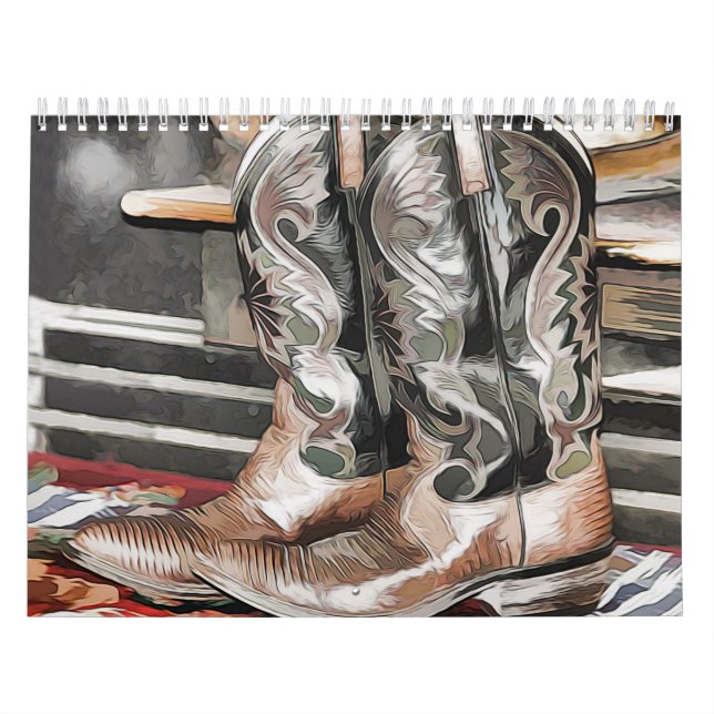 Calendrier Botte de cowboy (Protection)
