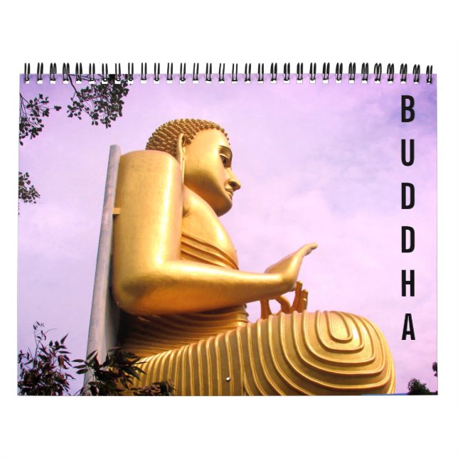 Calendrier bouddha statues 2025 (Protection)