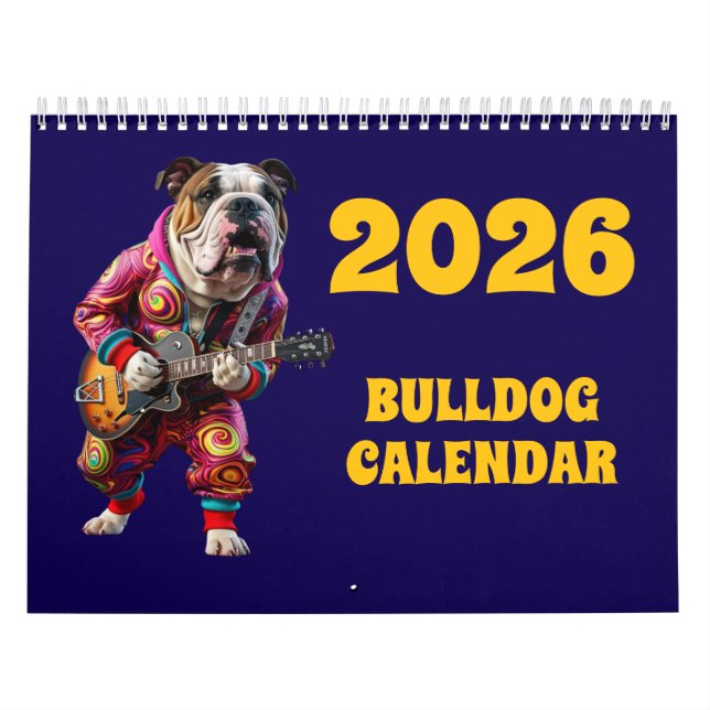 Calendrier Bouledogue (Protection)