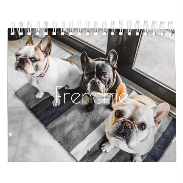 Calendrier Bouledogue français (Protection)