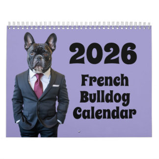 Calendrier Bouledogue Français