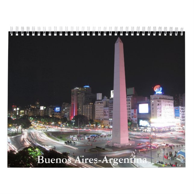 Calendrier Buenos Aires-Argentine (Protection)