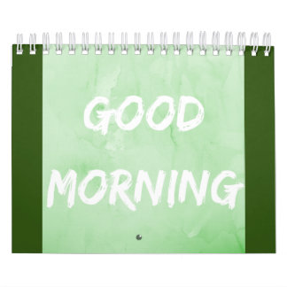 Calendrier Buenos Días | Good morning