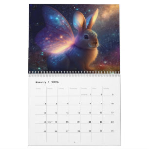 Calendrier Bunnies Avec Ailes