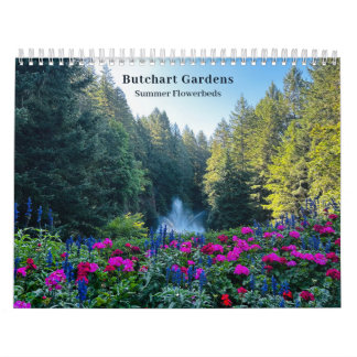 Calendrier Butchart Flower Gardens Photography Quote Calendar